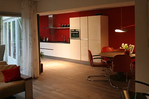Woning in Hoogland met keuken naar de achterzijde